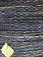 Blue, green, and gray 26” x 42” rug