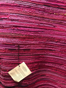 Dark Pink 31" x 54" rug