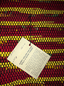 Red and Yellow 14" x 30" table runner