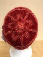 Red wool hat