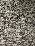 Gray shag woven rug, 30” x 41”