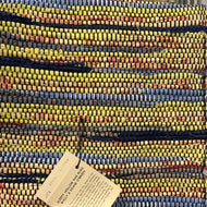 Yellow with blue table runner 15” x 28”