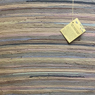 Pastel purples and blues 26”x39” rag rug