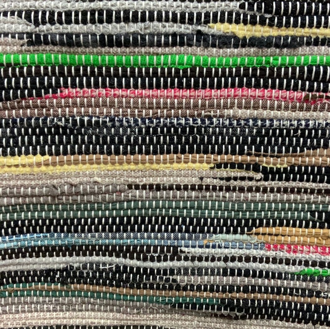 Wool multi-colors, 25” x 40”