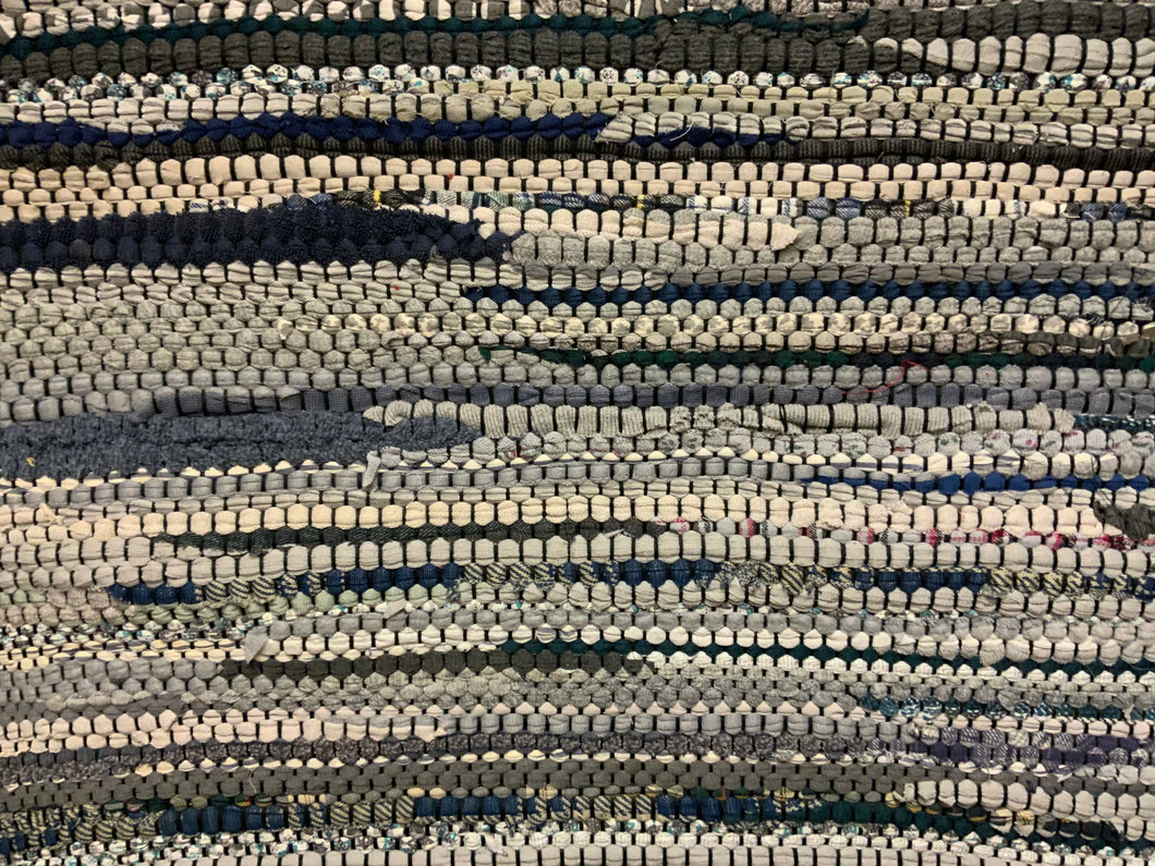 Grays with a little navy, 34”x52”