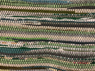 Sage greens and gray 26” x 42”